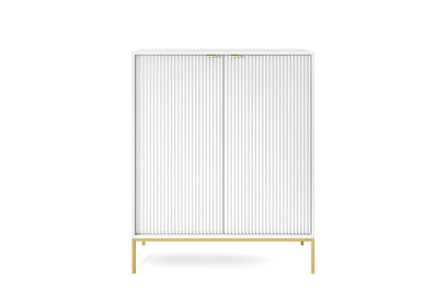 Komoda dwudrzwiowa wysoka 104 cm VERO