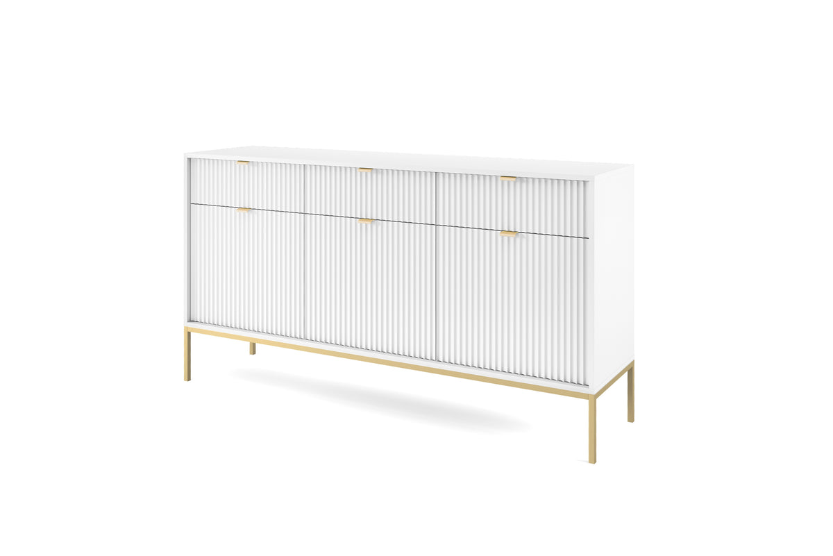 Komoda trzydrzwiowa z szufladami VERO 154 cm