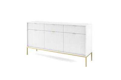 Komoda trzydrzwiowa z szufladami VERO 154 cm