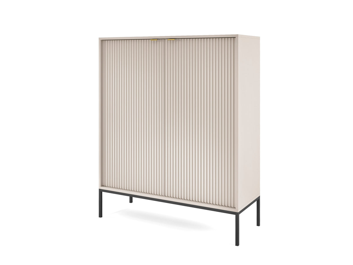 Komoda dwudrzwiowa wysoka 104 cm VERO