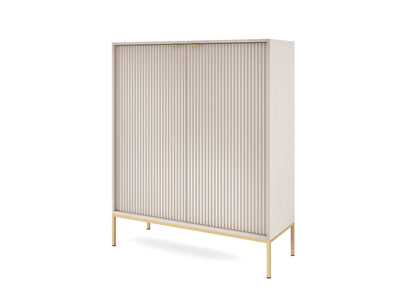 Komoda dwudrzwiowa wysoka 104 cm VERO