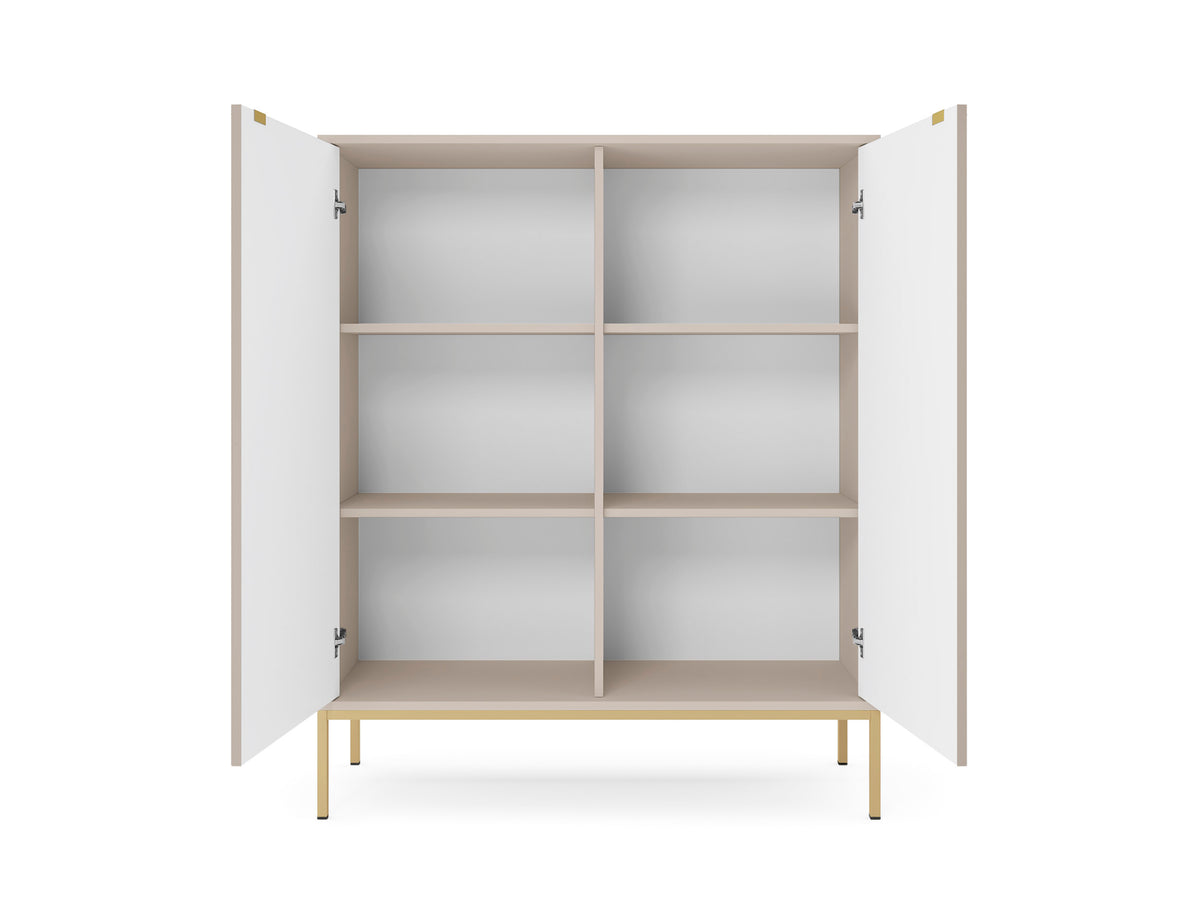 Komoda dwudrzwiowa wysoka 104 cm VERO