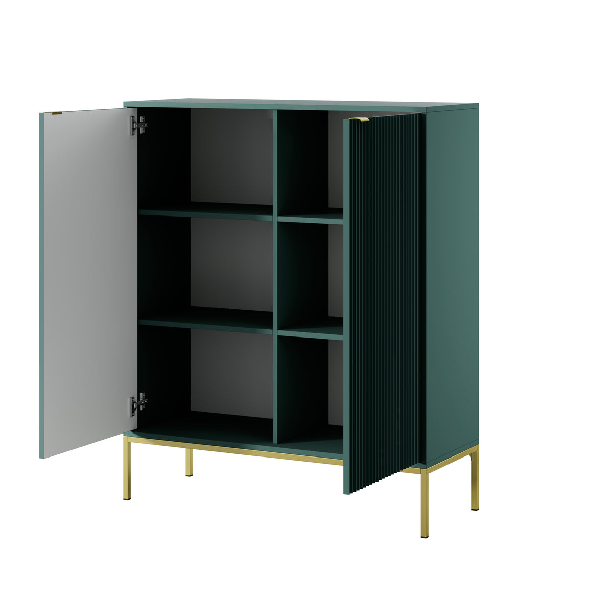 Komoda dwudrzwiowa wysoka 104 cm VERO