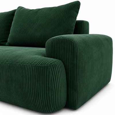 Sofa tapicerowana z funkcją spania BELLA