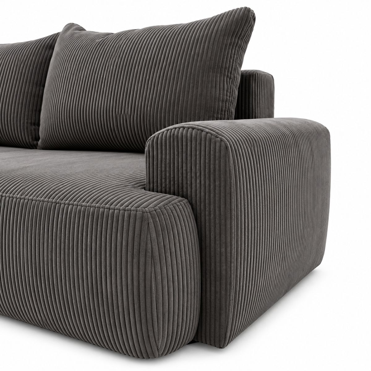 Sofa tapicerowana z funkcją spania BELLA