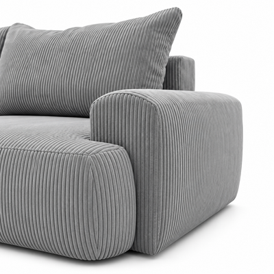 Sofa tapicerowana z funkcją spania BELLA