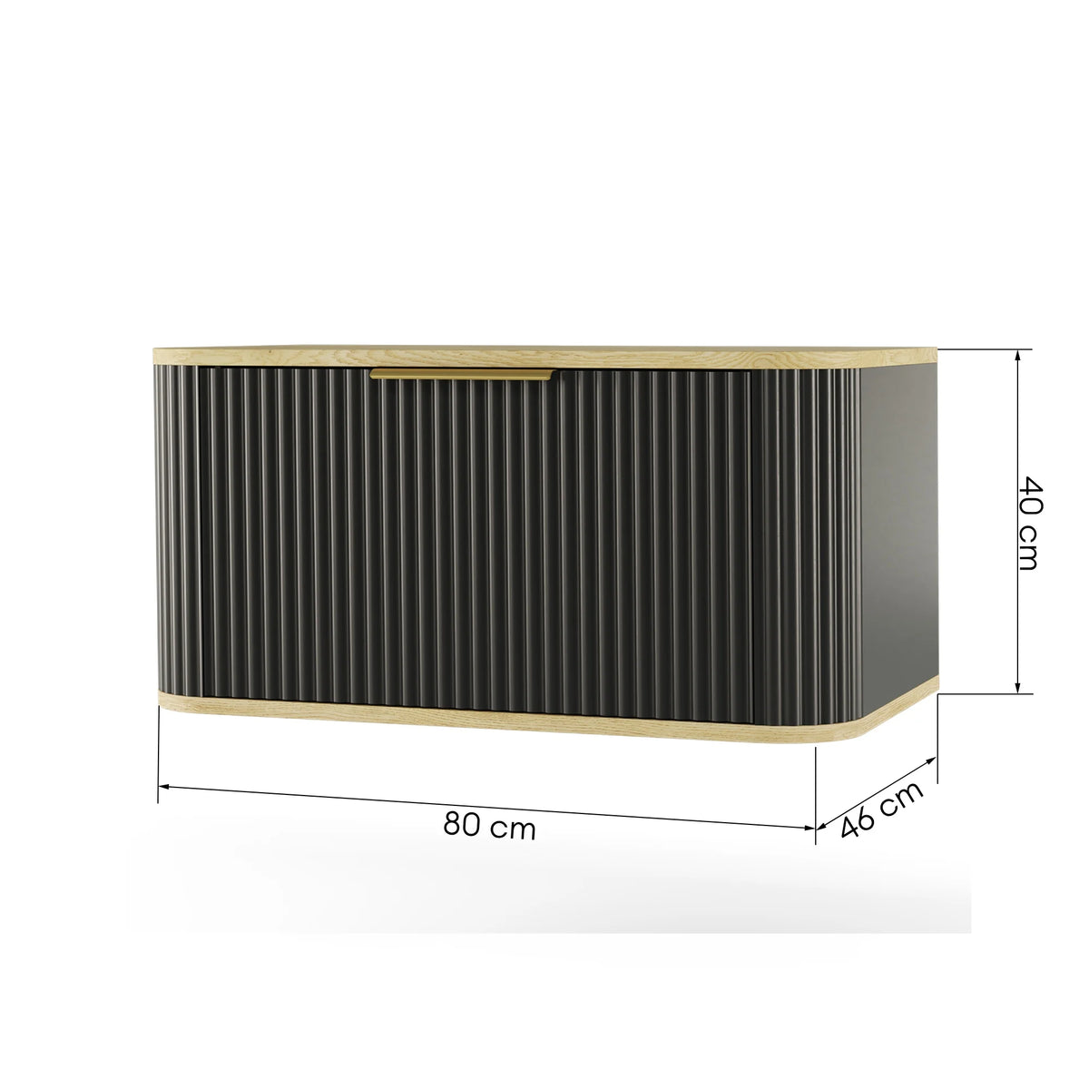 Szafka pod umywalkę RIVELA 80 cm