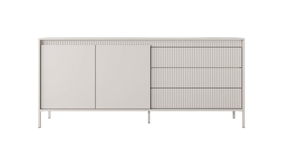 Komoda dwudrzwiowa z szufladami DORAN 187 cm