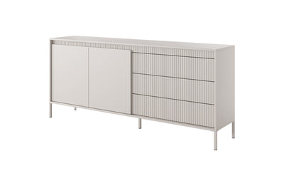 Komoda dwudrzwiowa z szufladami DORAN 187 cm