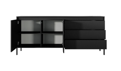 Komoda dwudrzwiowa z szufladami DORAN 187 cm