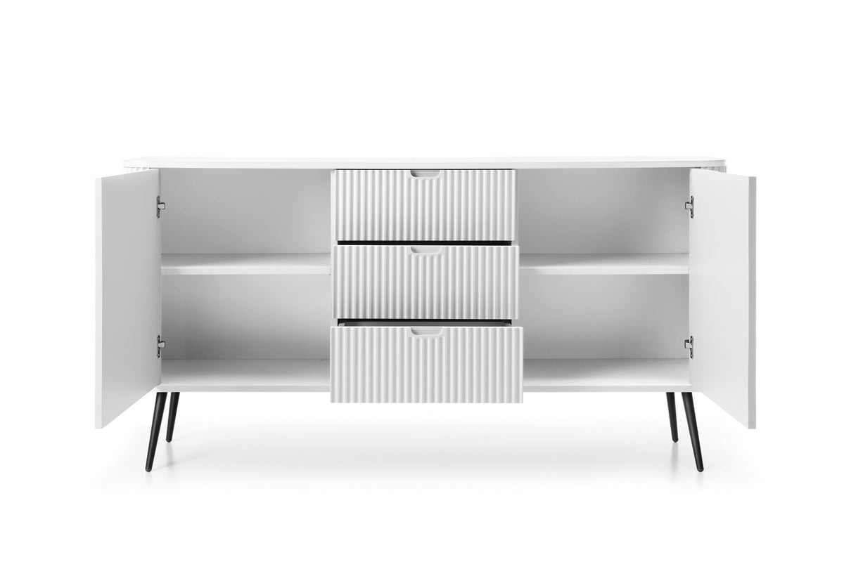 Komoda dwudrzwiowa z szufladami MILO 168 cm