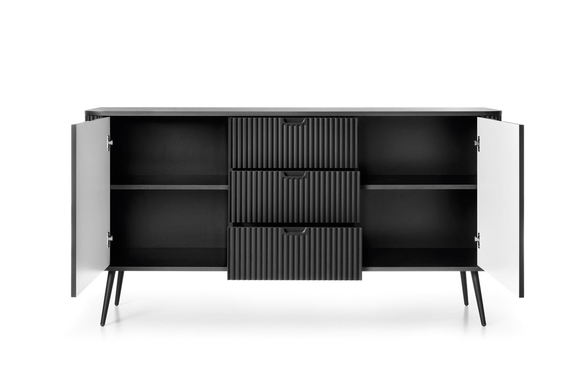 Komoda dwudrzwiowa z szufladami MILO 168 cm