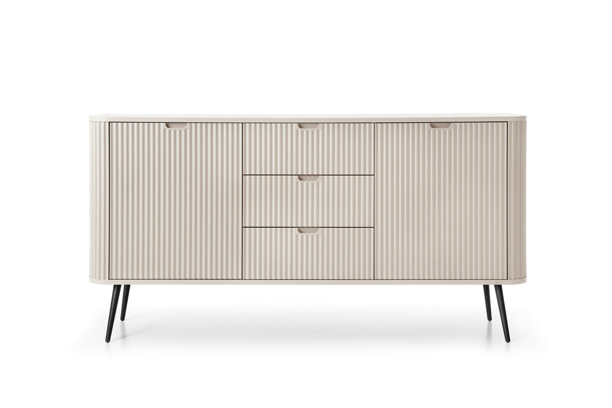 Komoda dwudrzwiowa z szufladami MILO 168 cm