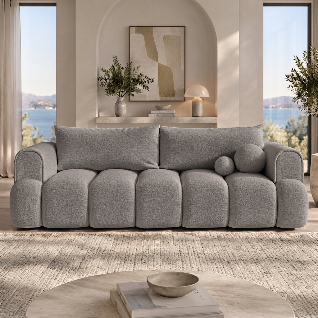 Sofa tapicerowana z funkcją spania SORENTO