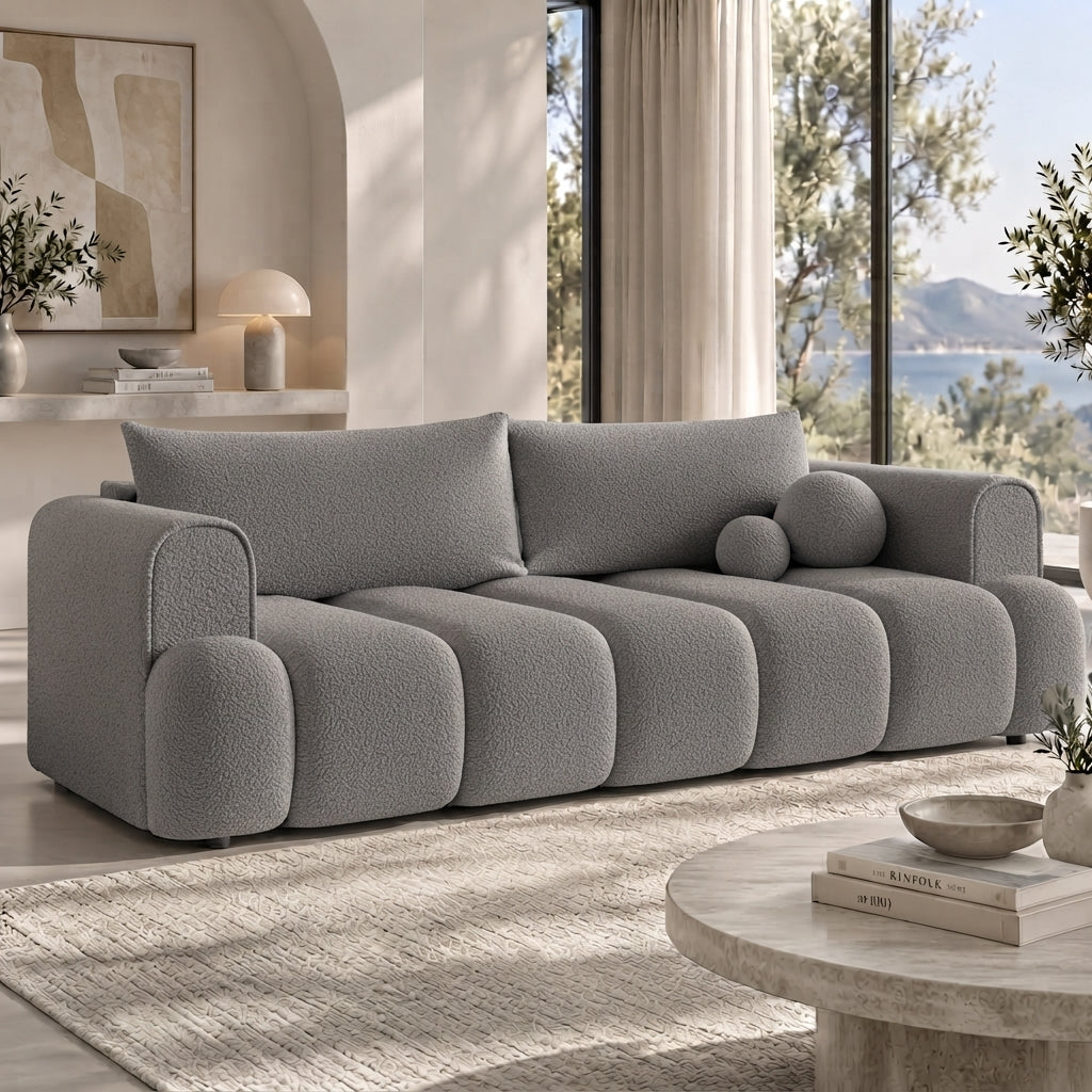 Sofa tapicerowana z funkcją spania SORENTO